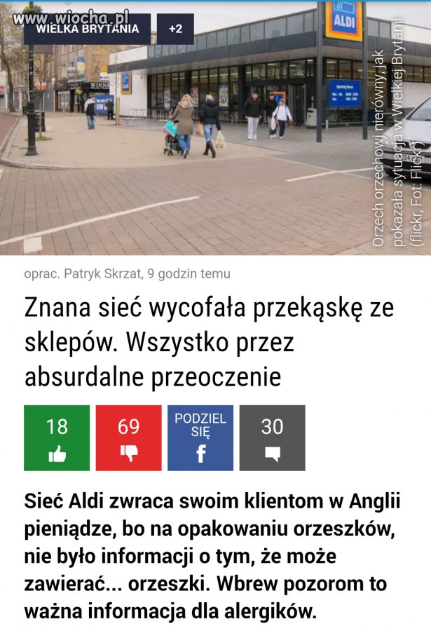 Bo Angol się nie domyśli że orzechy