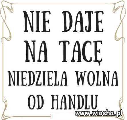 Niedziela...