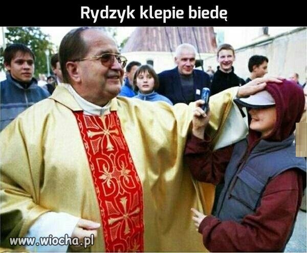 Rydzyk klepie biedę