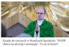 Ale to że Rydzyk chce się przebić do piekła
