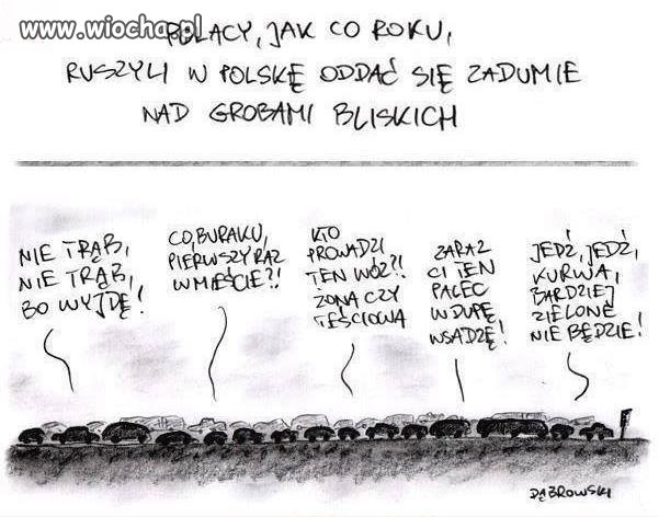 Coroczna parada starych samochodów 