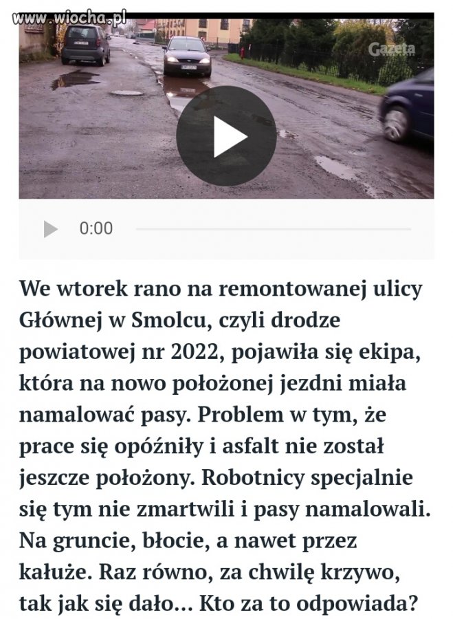Namalowali pasy na błocie i wodzie 