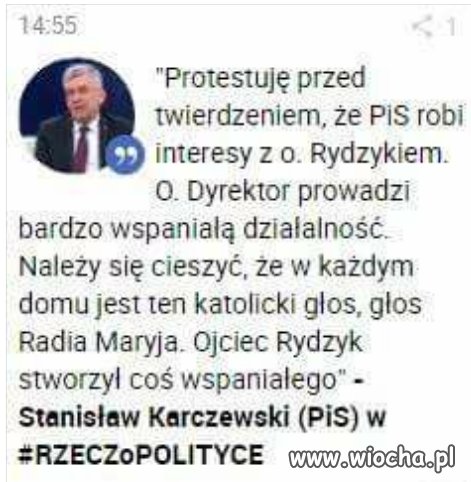 Tak samo mówili
