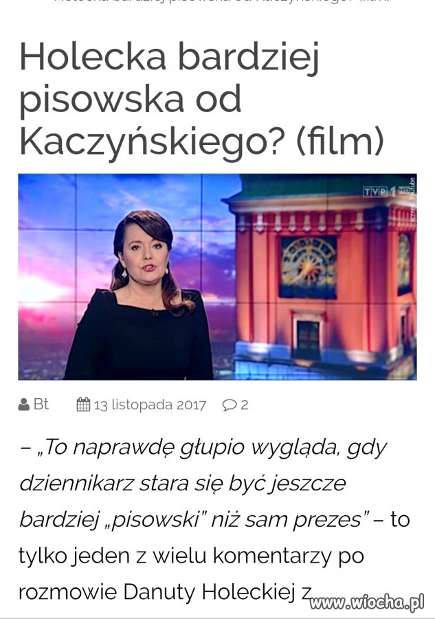 Pani Danuto,robi sobie Pani jaja z dziennikarstwa?