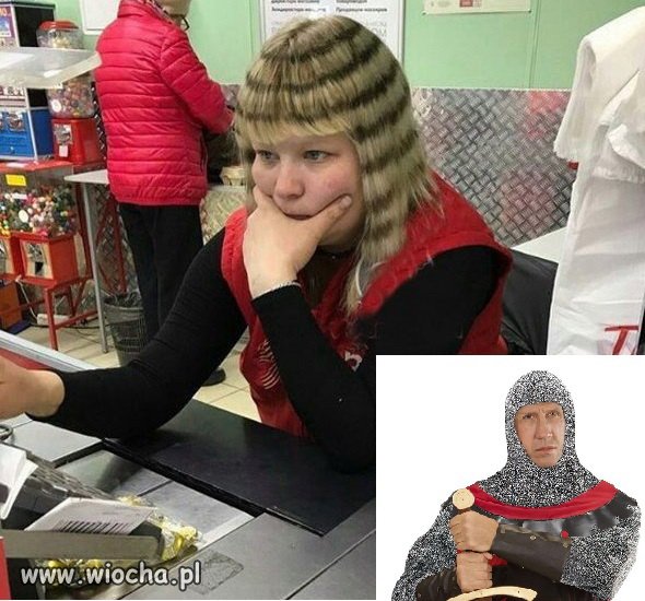 Fryzura na rycerza