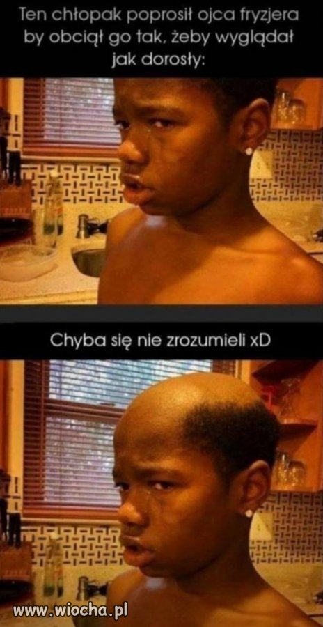 Ojciec, fryzjer i śmieszek w jednym