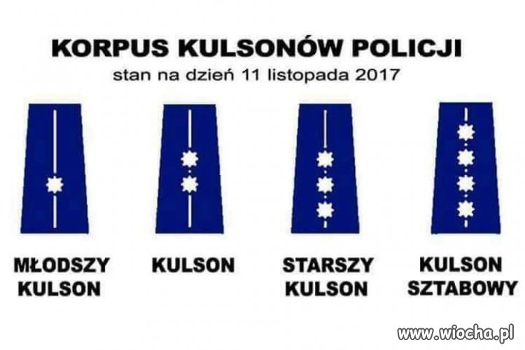 Nowe stopnie 