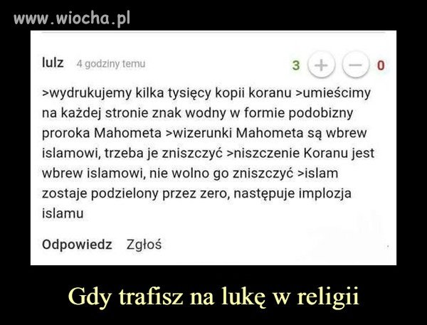  Jeżeli coś jest głupie, ale działa, to nie jest głupie.
