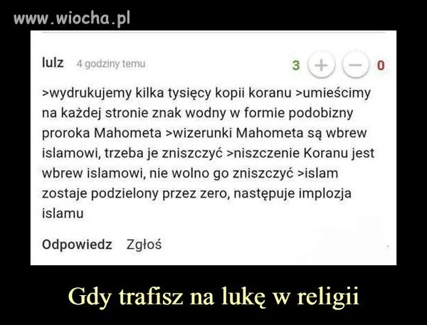  Jeżeli coś jest głupie, ale działa, to nie jest głupie.