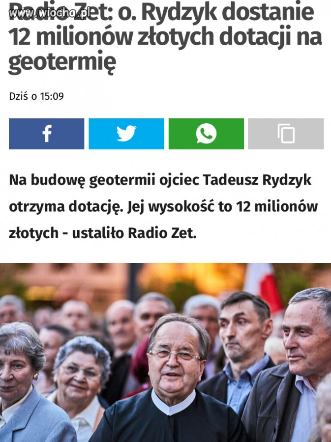 To już