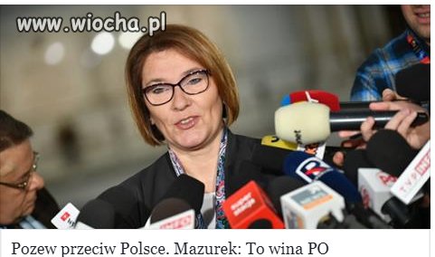 Raczej niekompetencja obecnej władzy!