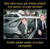 Podjeżdzali polonezem a potem za rogiem przesiadali się
