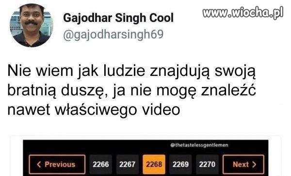 Poszukiwania ideału nie są łatwe