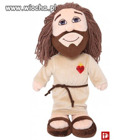 Pluszowy Pan Jezus - pomoc dydaktyczna