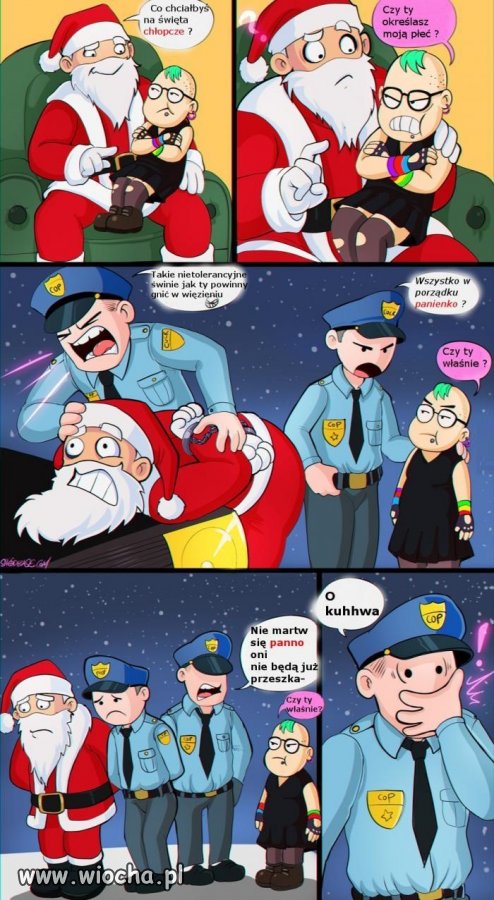Nawet Mikołaj jest niepoprawny