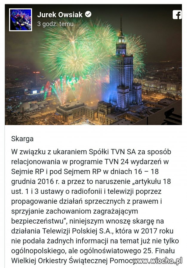 Brawo Panie Jurku!