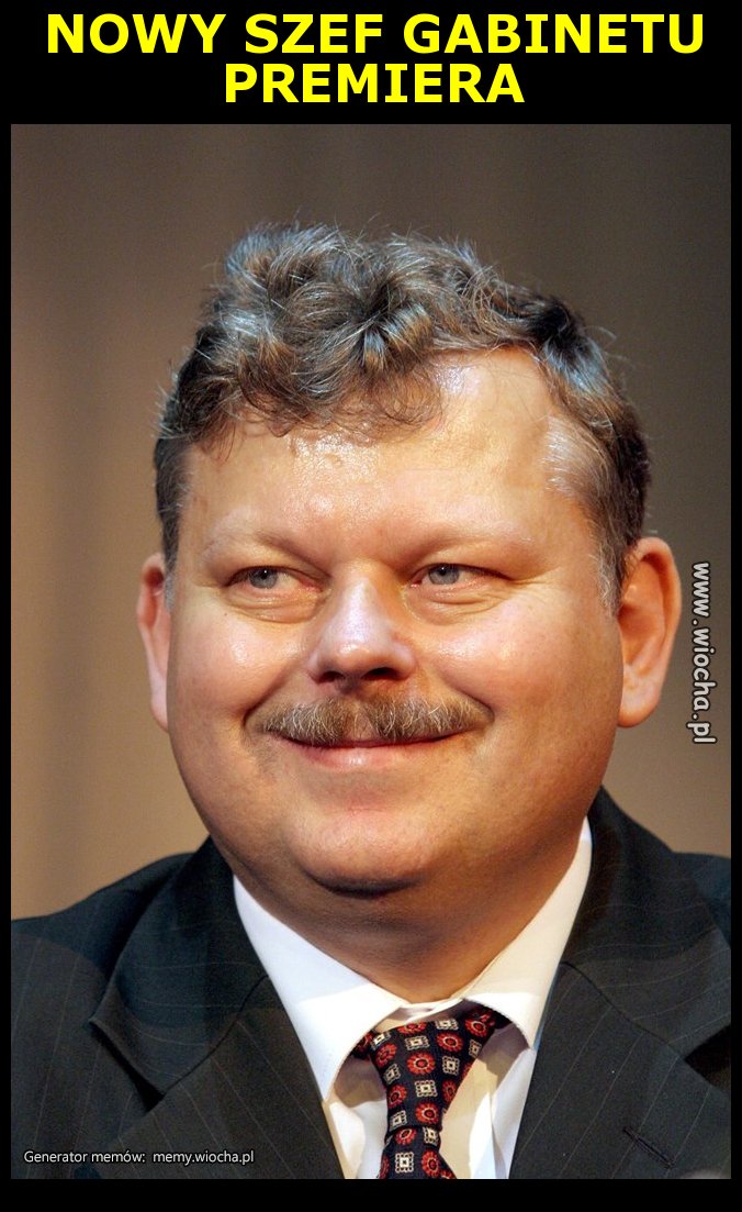 NOWY SZEF GABINETU PREMIERA