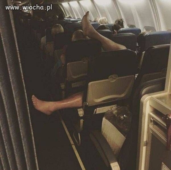 Tymczasem w samolocie