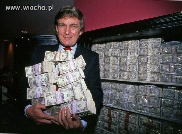 Donald z milionem dolarów