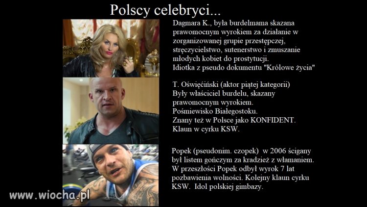Pseudo gwiazdy polskiej TV.