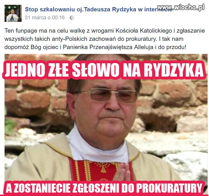 Za dużo hejtu 