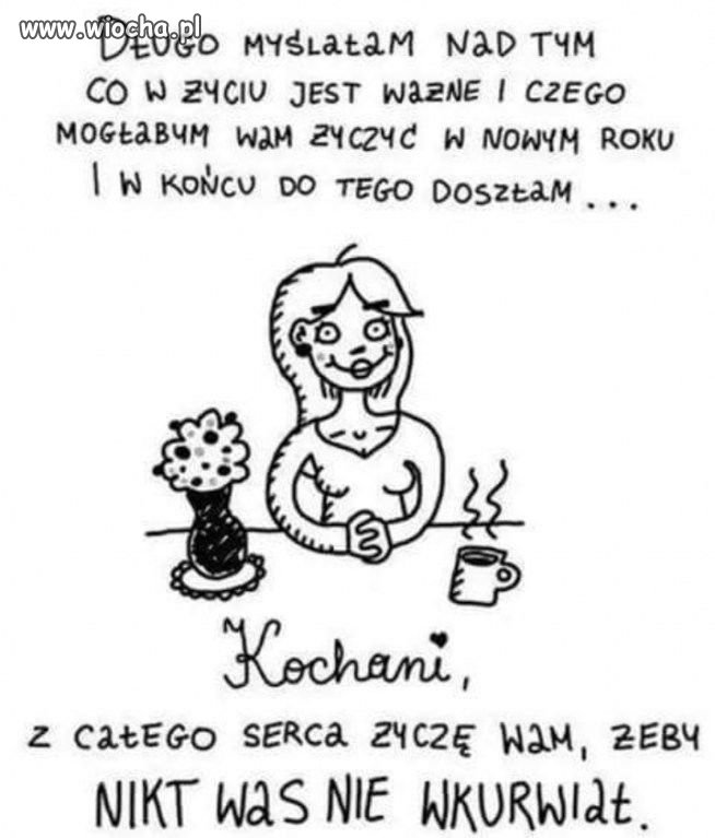 Wszystkiego dobrego na Nowy 2018 Rok
