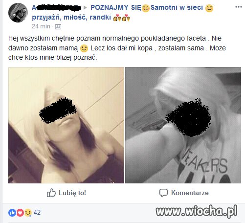 Szukam nowego tatusia dla mojego dziecka