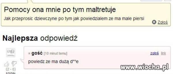 Jak przeprosić dziewczynę