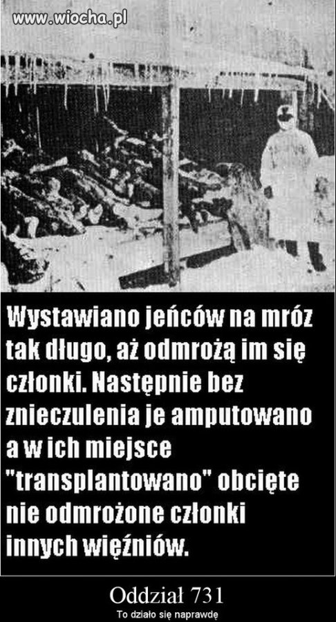 Ludzie, ludziom zgotowali taki los