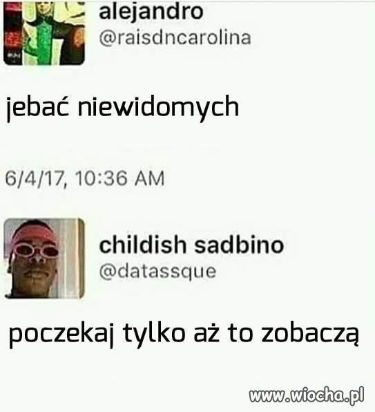 Zemsta, która może nigdy nie nadejść
