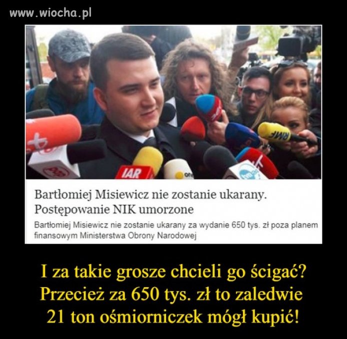 To tylko 650 tysięcy