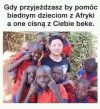 Murzyni pierwszy raz widzą żółtka