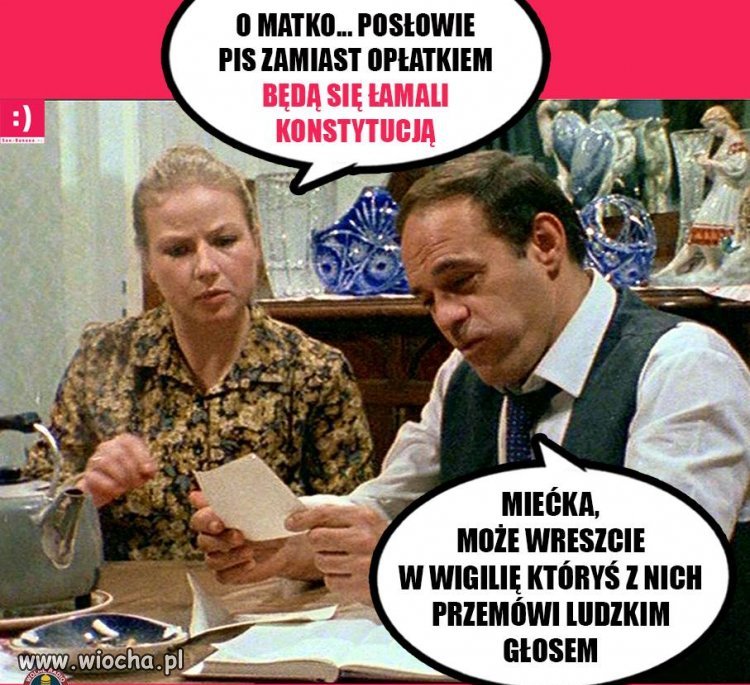 Taka wigilia była u ...