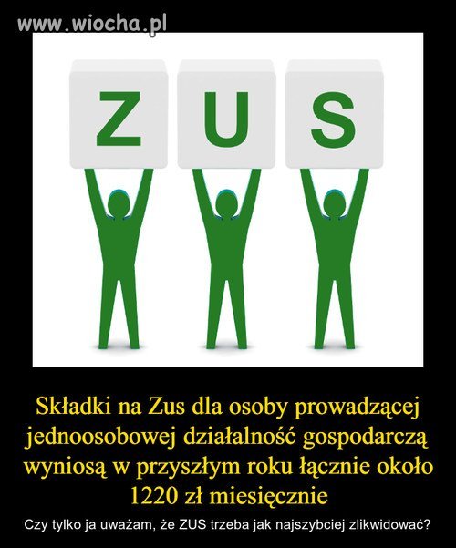 Tak uważa każdy, kto prowadzi taką działalność 