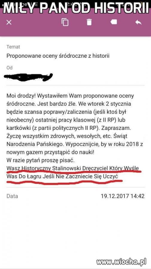 Miły pan od historii