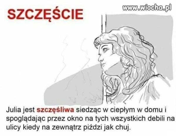 Definicja szczęścia