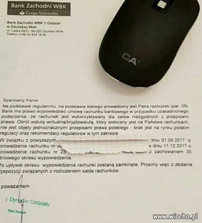 Banki mają ból dupy. Jako pierwszy dał