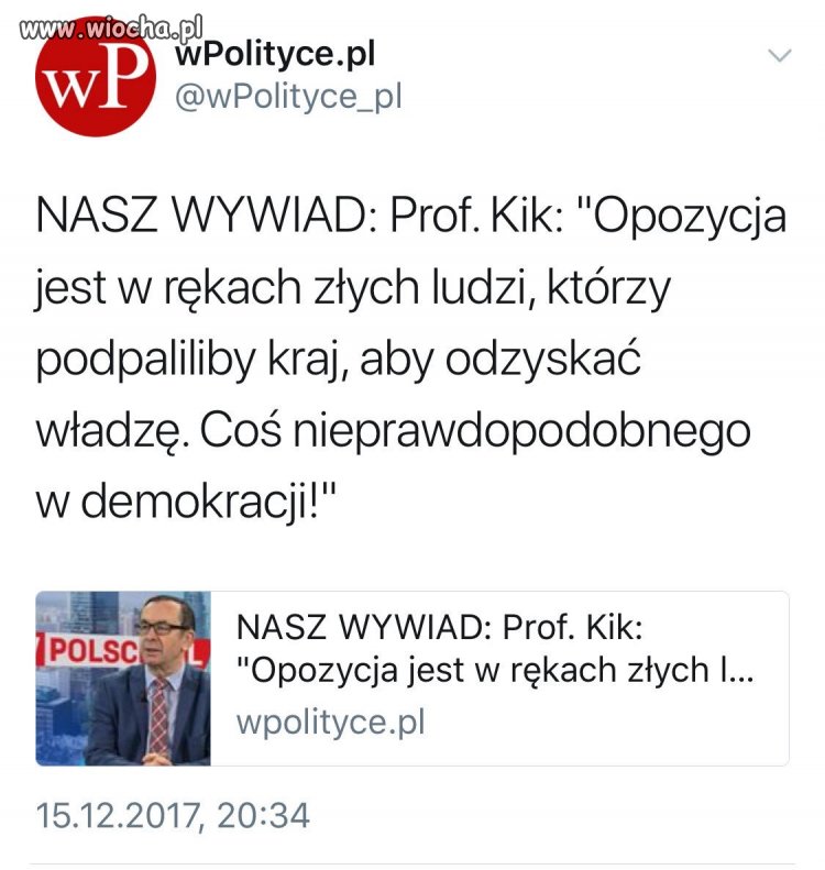 To samo Pan Kik mówił w 1981r o solidarności. 