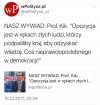To samo Pan Kik mówił w 1981r o solidarności. 