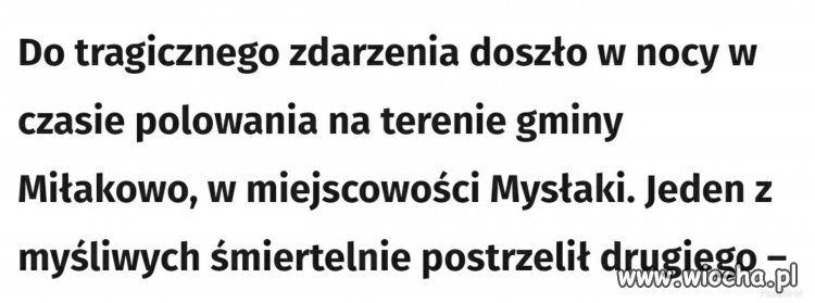 Nosił wilk razy kilka..
