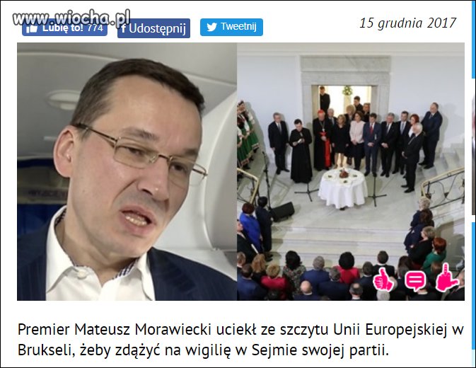 Bo wafelki są ważniejsze