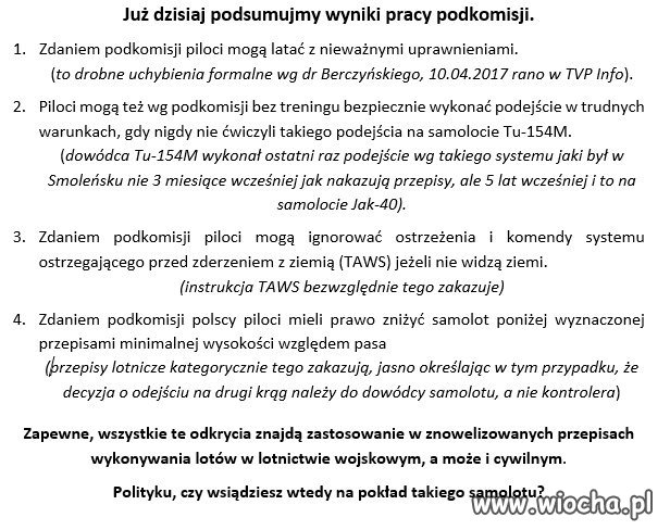 Tylko kto bedzie chciał z nimi latać 