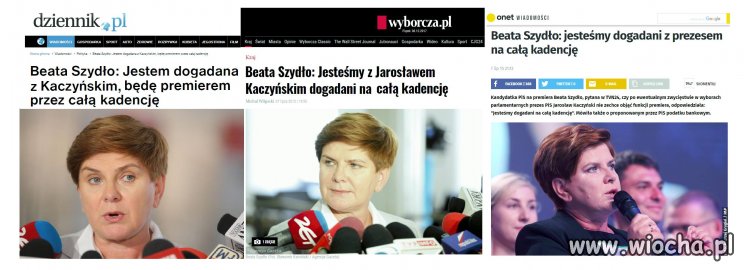 To się dogadała...