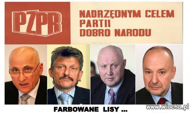 Dekomunizacje zacznijmy od nich!!!