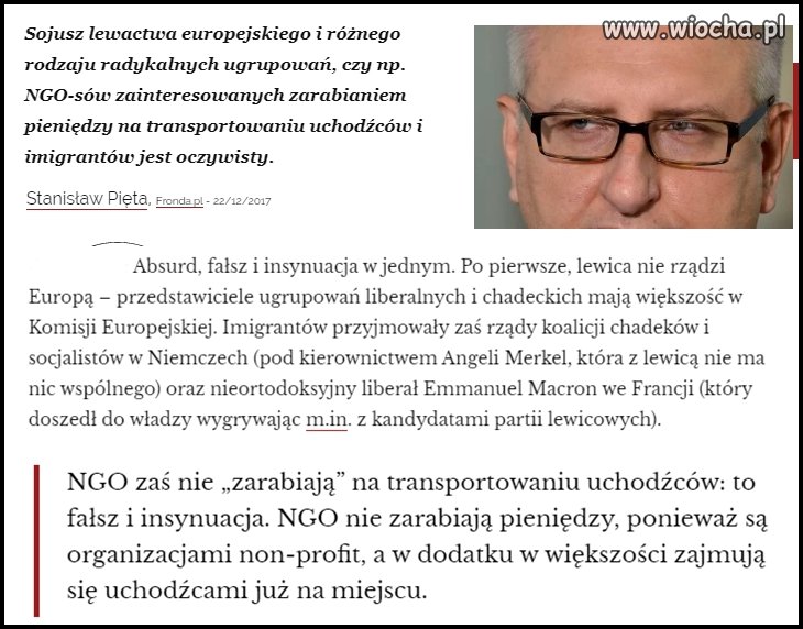 Tak karmią tych pisowskich