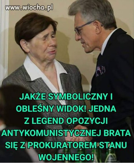 Ależ ta ręka tego komucha