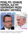 Papież mnie obchodzi co powie ale