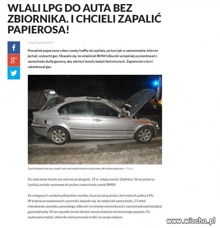 Bmw w gazie