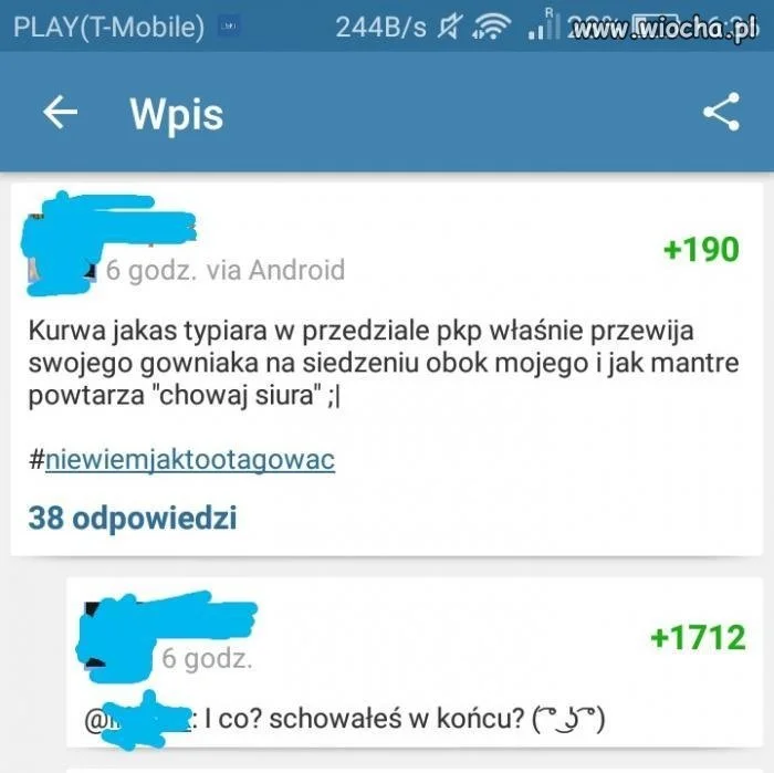 W przedziale
