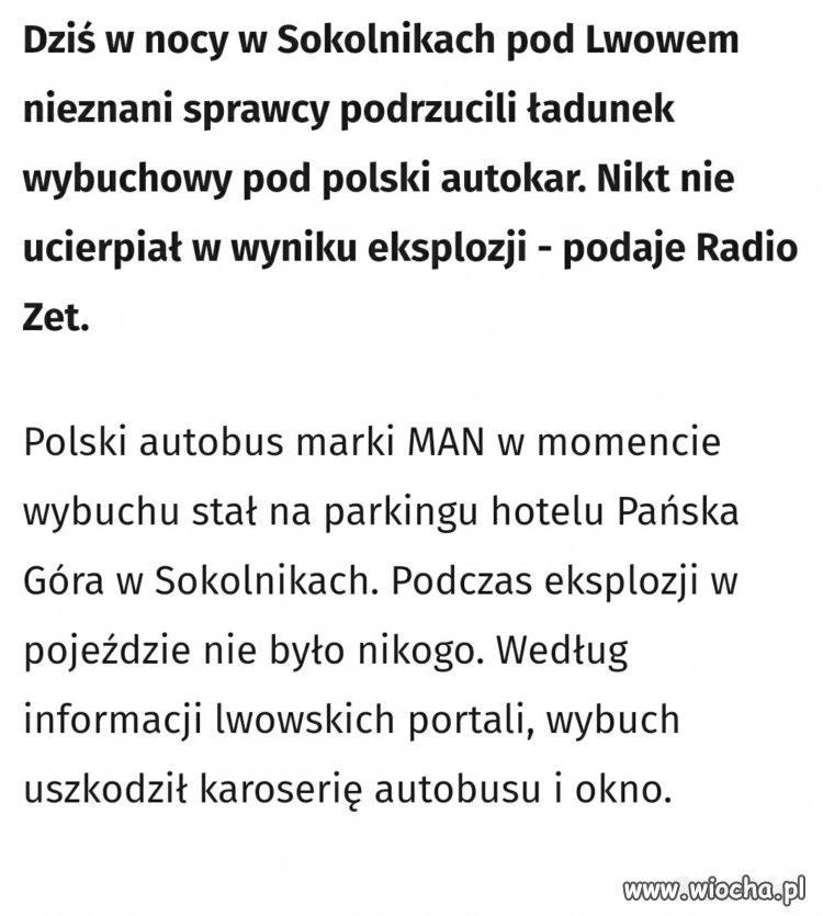 Nasi "bracia" Ukraińcy..